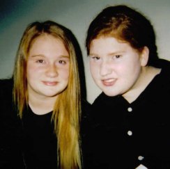 em on the left, deb on the right. 