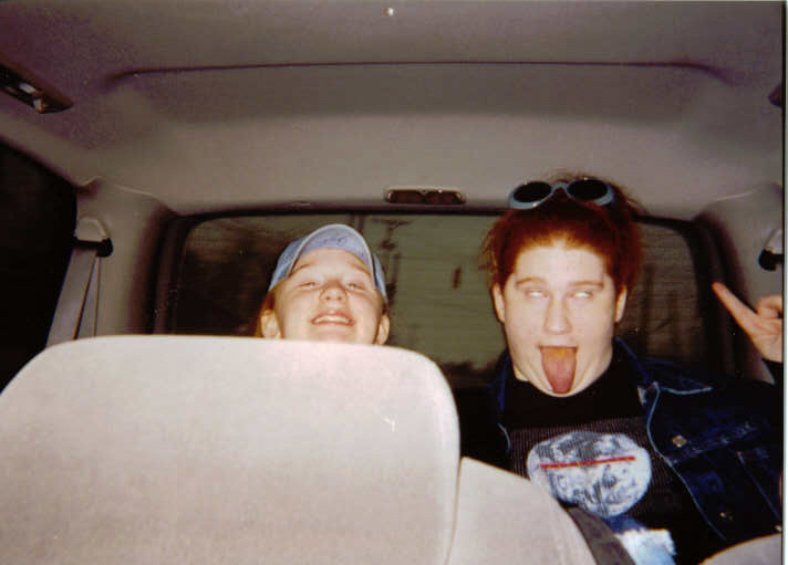 us in the van.(not a recent pic of us, last year)